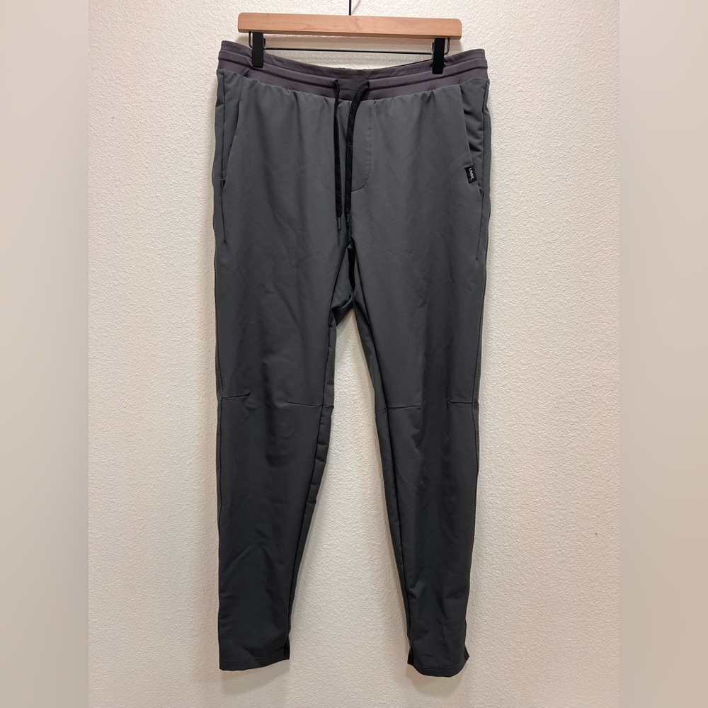 UNRL Pants Mens Large Gray Stretch Golf Athletic Tapered Leg Performance